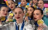 Сборная Казахстана по артистичному плаванию выиграла этап Кубка мира в Пекине