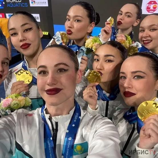 Сборная Казахстана по артистичному плаванию выиграла этап Кубка мира в Пекине