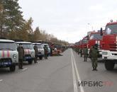 Новую технику сегодня получили пожарные в Павлодарской области