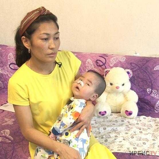 «Спасите Айбара!»:  2,5 миллиона долларов нужно на лечение 9-месячного малыша из Павлодара
