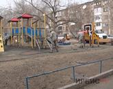Во дворах и микрорайонах Павлодара проводят обработку детских и спортивных площадок