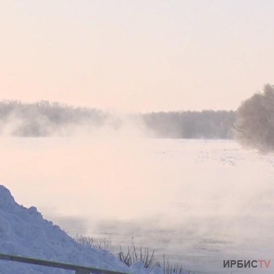 Единственную ледовую переправу запустили в Павлодарской области