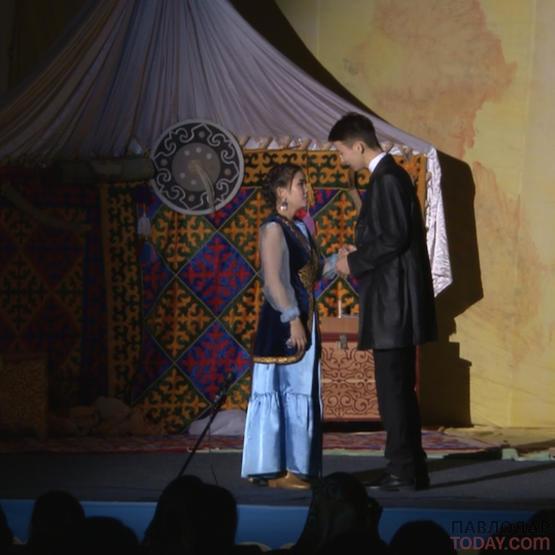 Спектакль по мотивам легендарного произведения «Қамар сұлу» поставили в Павлодаре