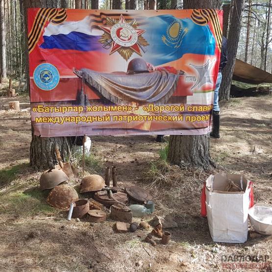 Уникальные находки обнаружили поисковики отряда «Майдан Жолы» в Ленинградской области