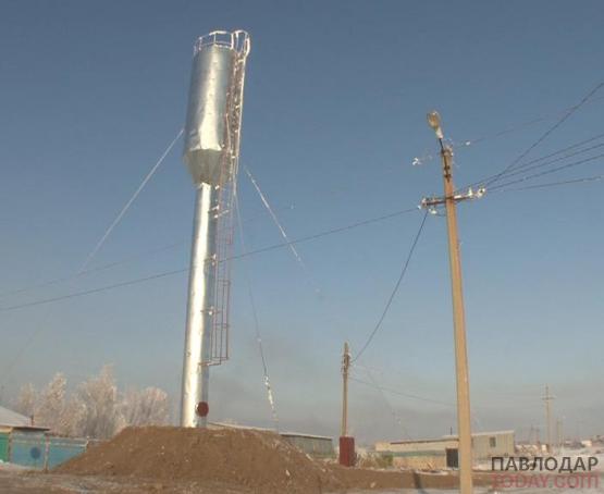 Замена изношенной водонапорной башни помогла решить давнюю проблему в Жетекши.