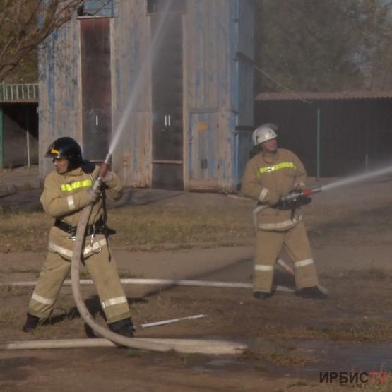 24/7: Пожарные АО «Алюминий Казахстана» показали свои навыки