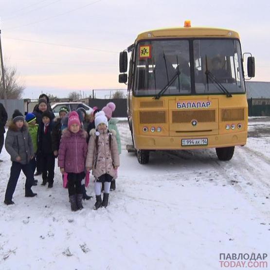 Новый школьный автобус появился в поселке Ленинский