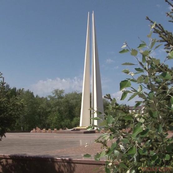 Впервые за 45 лет в Павлодаре капитально отреставрировали Обелиск Славы