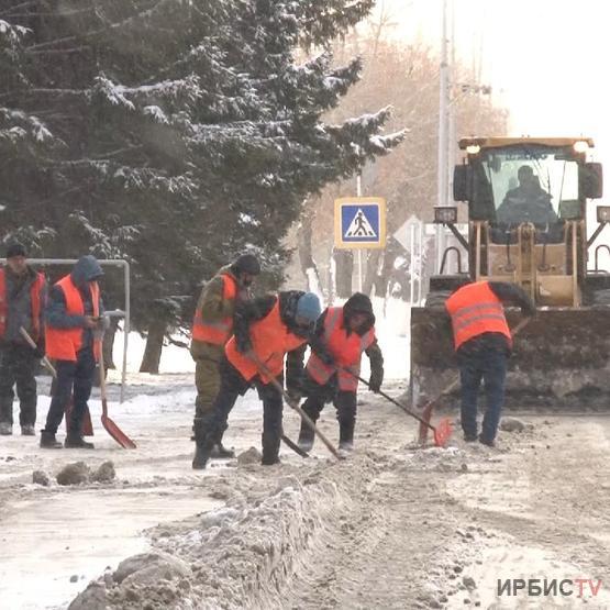 Более 6 тысяч тонн снега вывезли на полигон павлодарские коммунальщики