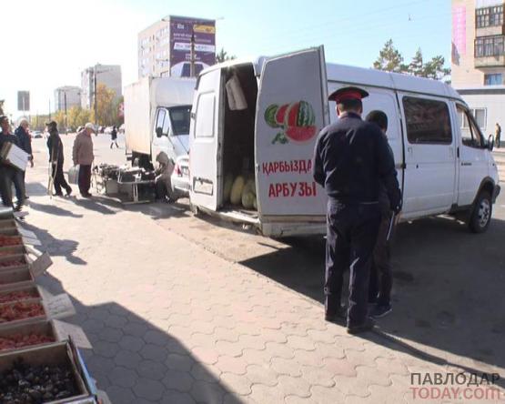 Администрацию торгового дома по улице 1 Мая оштрафовали павлодарские полицейские