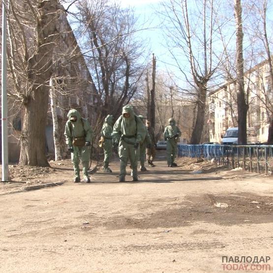 Дезинфекцию внутриквартальных территорий продолжают в Павлодаре
