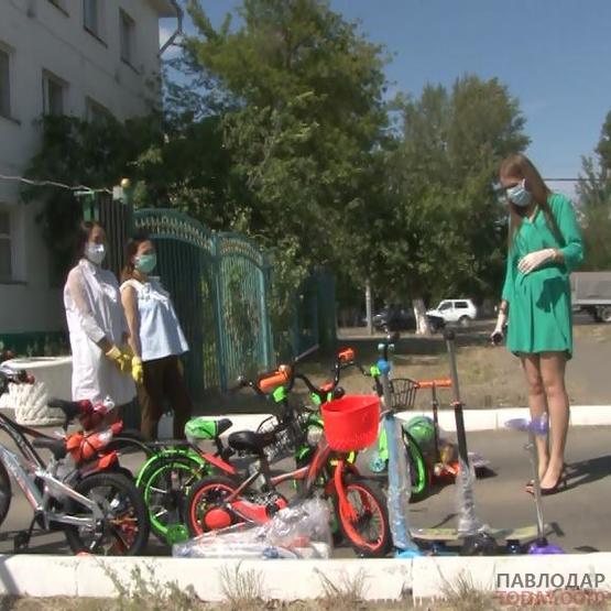 Подарки воспитанникам приюта в День защиты детей сделала фирма «Hagi-Павлодар»
