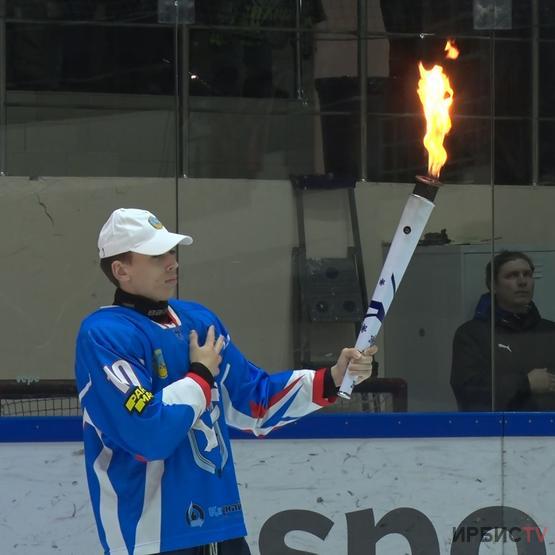 Спортивное будущее: в Павлодаре зажжен огонь IV Зимних Молодежных Игр