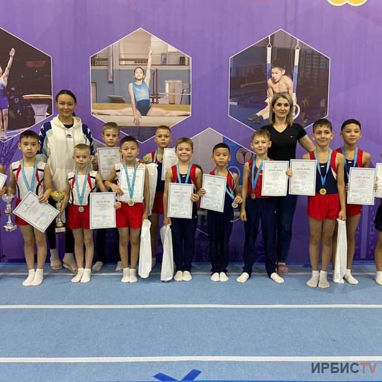 18 медалей завоевали гимнасты из Павлодара на республиканском чемпионате