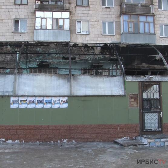 В Павлодаре пострадавшие от пожара бизнесмены подсчитывают убытки