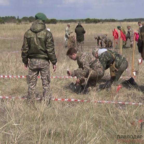 В военно-тактической игре сразились 10-классники Павлодара