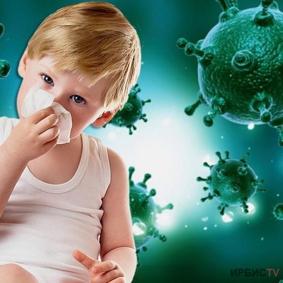В Павлодаре всплеск гриппа и ОРВИ среди детей