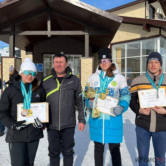 Первенство Казахстана по лыжным гонкам завершилось триумфом павлодарских лыжников