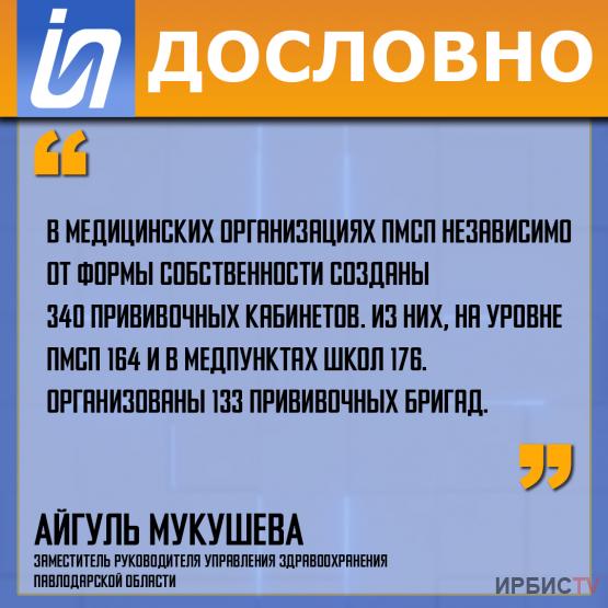 «В медицинских организациях ПМСП независимо от формы собственности созданы 340 прививочных кабинетов».