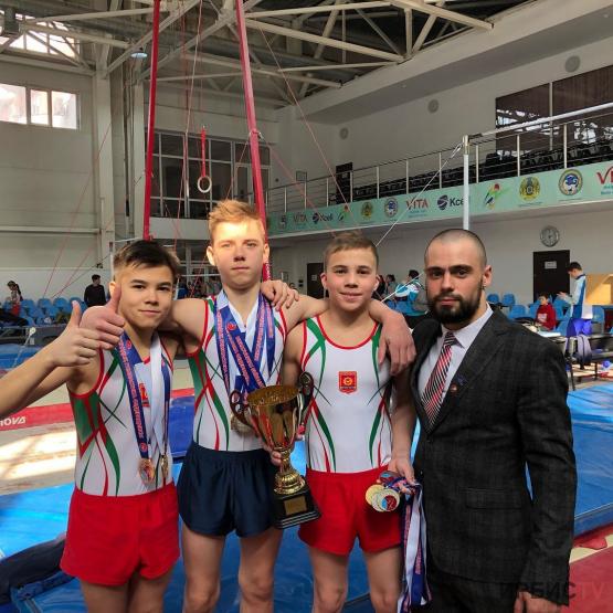 Павлодарские гимнасты – победители Кубка федерации