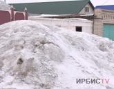 Вывезти снег с улиц просят жители частного сектора на втором Павлодаре